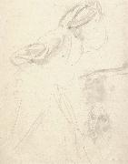 Edgar Degas Studies for the Daughter of Jephthah